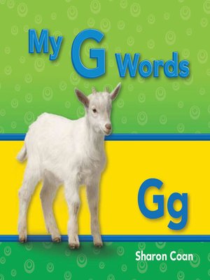 My G Words - ebook